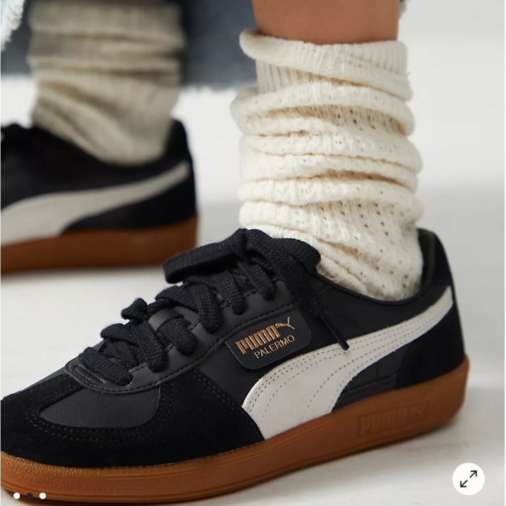 black puma palermo new in box size 8